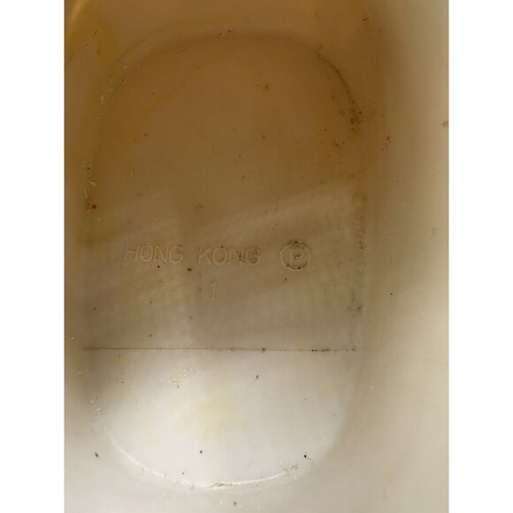 Cabbage Patch Kids Doll Vtg Coleco White Plastic Shoes Oxford High Tops Laces - Picture 10 of 11